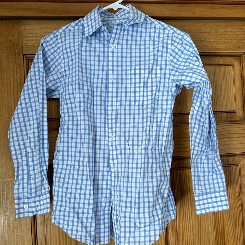 Boys button up shirt size 10/12